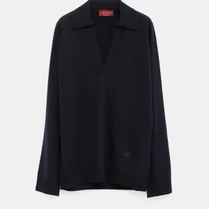 Polo de manga larga para mujer