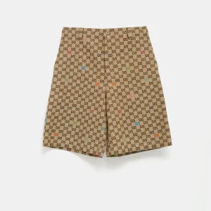 Short de lona con GG para hombre