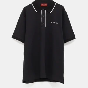 Polo piqué de algodón GG para hombre