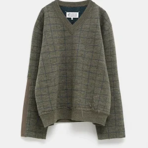 Jersey con cuello de pico para hombre