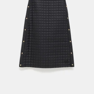 Falda midi acolchada