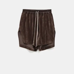 Shorts de terciopelo