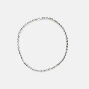 Collar de eslabones circulares pequeños