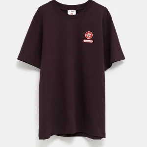 Camiseta con parche del logo