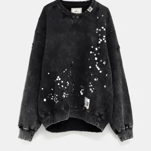 Sudadera con apliques