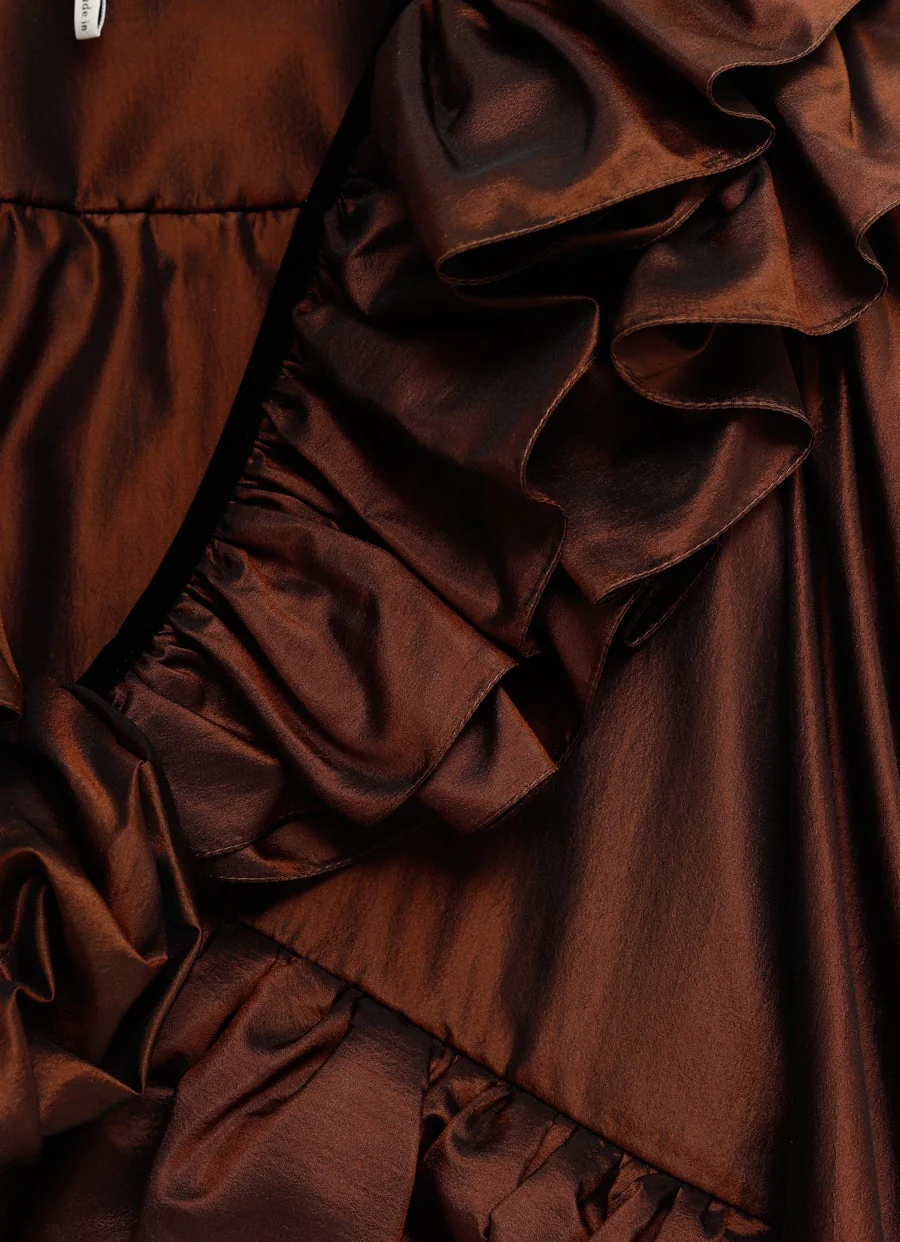 Top corto con volantes - Imagen 3