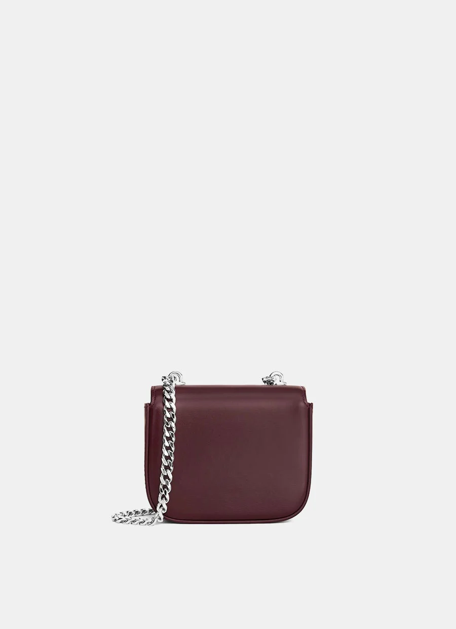 Mini Claude de piel de becerro brillante - Imagen 3