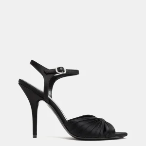 Sandalia de tacón Dynas Plisse