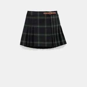 Minifalda escocesa de tartán