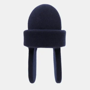 Gorro acolchado de canalé