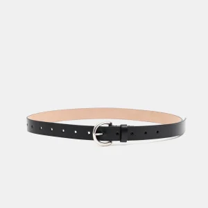Cinturón con hebilla redonda