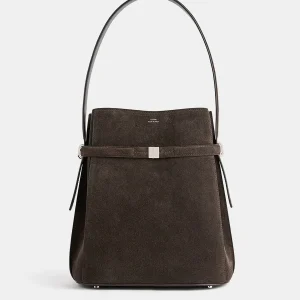 Bolso Belted Bucket de ante