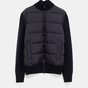 Cárdigan tricot con cremallera para hombre