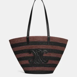 Bolso Cesta Panier a rayas