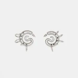 Pendientes de aro Pierced Serpent