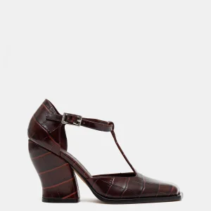 Zapato de salón Onda con tira en T