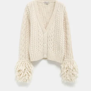 Cárdigan de cuello en V para mujer