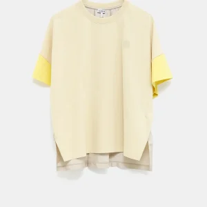 Camiseta boxy fit para mujer