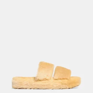 Chancla Triomphe de piel de borrego