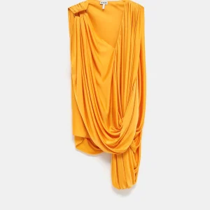 Top drapeado para mujer