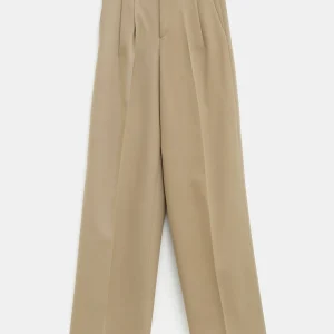 Pantalón plisado para mujer