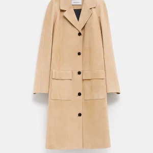 Abrigo de botonadura sencilla