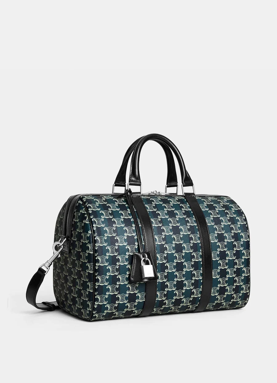 Bolso Boston grande de lona Triomphe - Imagen 3