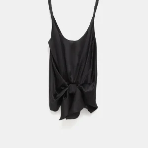 Camisola con nudo en la cintura para mujer