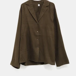 Camisa de franela con monograma