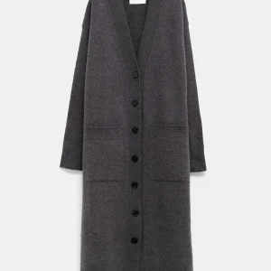 Cárdigan largo con cuello V