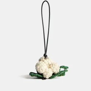 Colgante de coliflor tejido a mano