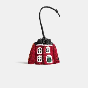 Charm cárdigan casita de punto