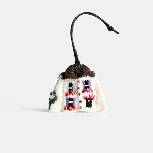 Charm cárdigan casita de punto