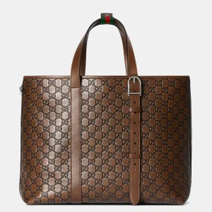 Bolso tote GG Emblem tamaño grande