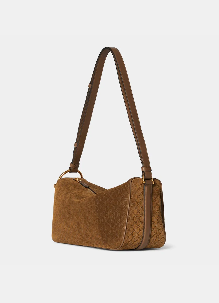 Bolso de hombro Half Horsebit mediano - Imagen 3