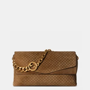 Bolso de hombro con cadena grande