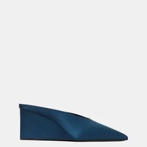 Mules de cuña tipo cubo