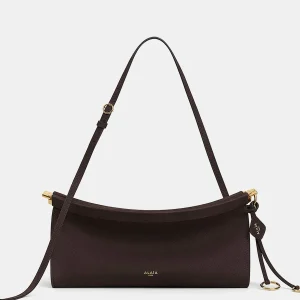 Bolso mediano Le Click East West de nobuck