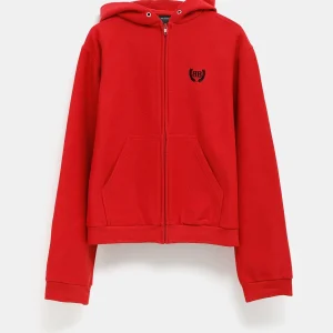 Sudadera clásica con cremallera Laurel para mujer