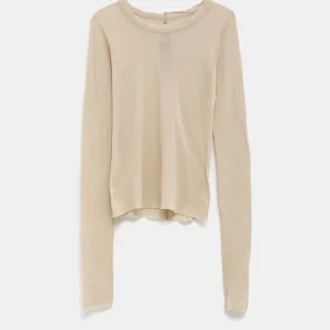 Camiseta Cropped de manga larga