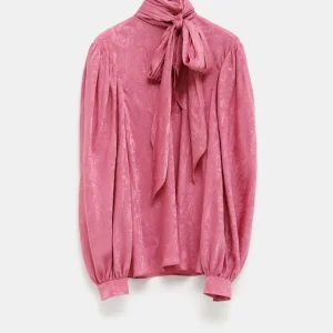 Camisa de seda para mujer