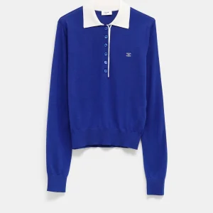 Polo de cashmere para mujer