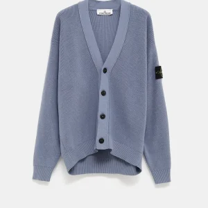 Cárdigan con cuello de pico