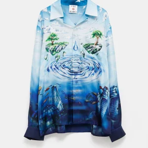 Camisa de seda Lost Atlantis