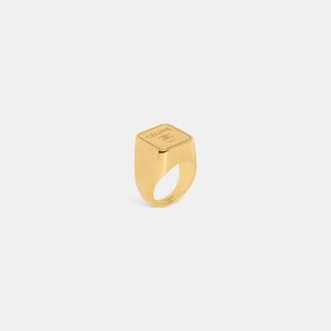 Anillo de sello Triomphe Square para mujer