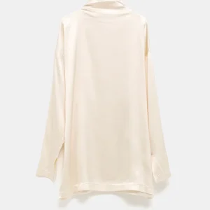 Top con cuello anudado