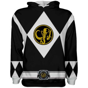 Sudadera Power Rangers Negra Original