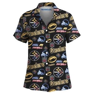 Camisa Pijama Steelers Neon