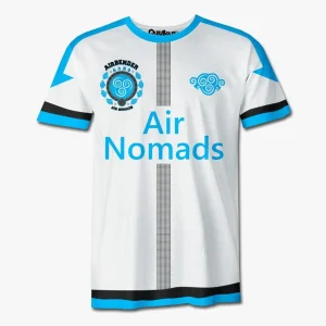 Playera Pijama Avatar Airbender Blanca