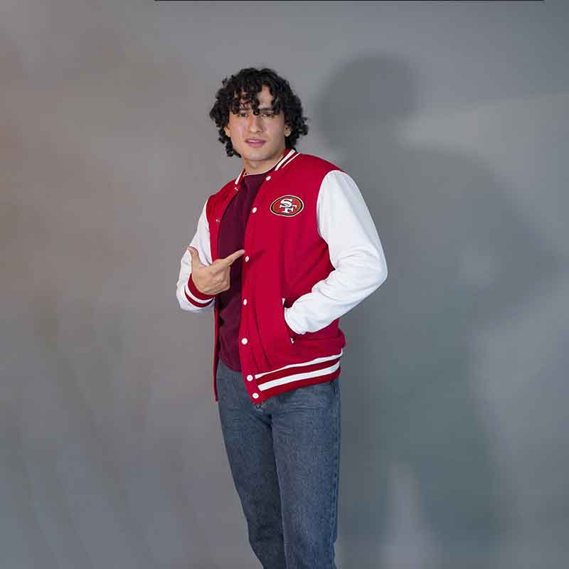 Chamarra Universitaria NFL Chiefs AFC - Imagen 5